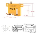 KST X10 Mini PRO-A 10mm 20g 8Kg (Horizontal)