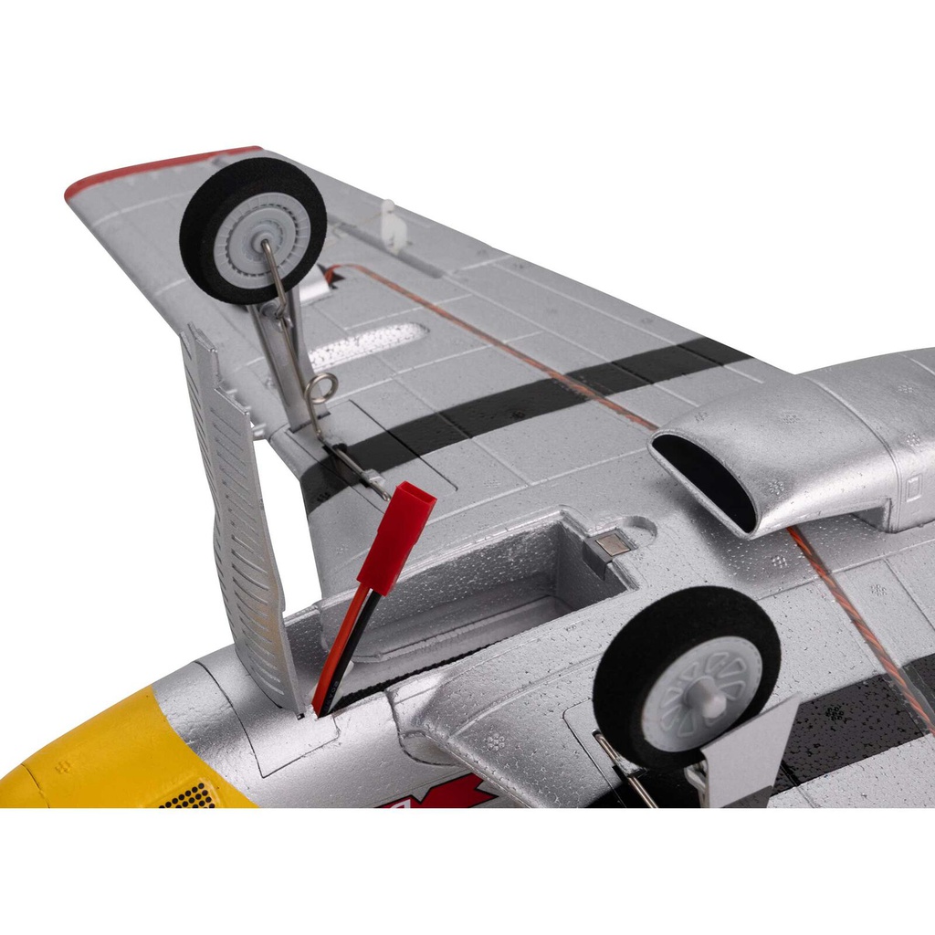 E-flite UMX P-51D “Detroit Miss”  BNF Basic con AS3X &amp; SAFE Select