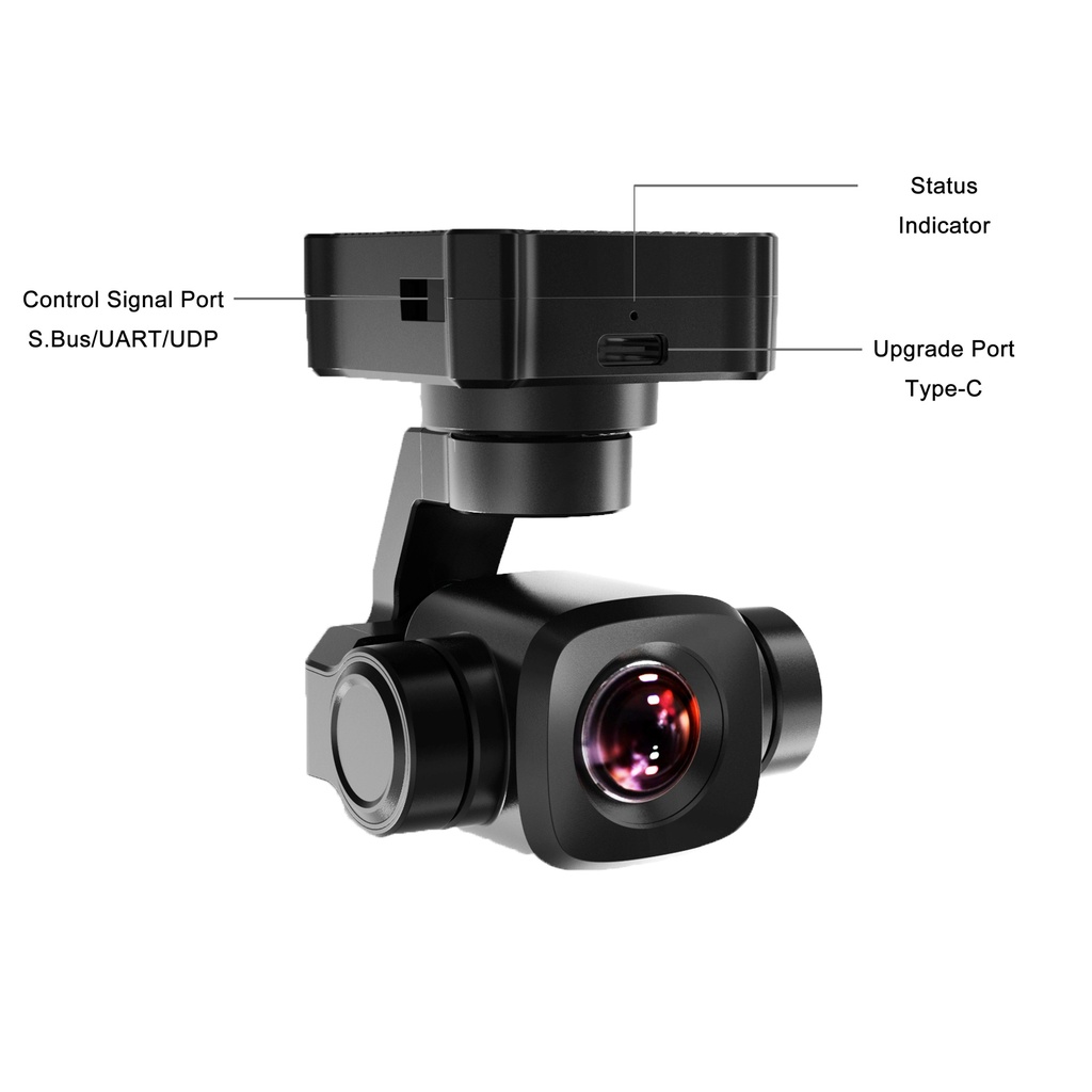 SIYI A8 mini 4K 8MP Ultra HD 6X Digital Zoom Gimbal Camera with 1/1.7" Sony Sensor AI Smart Identify and Tracking HDR Starlight Night Vision-10250