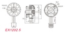 Happymodel EX1202.5 8000KV-8877