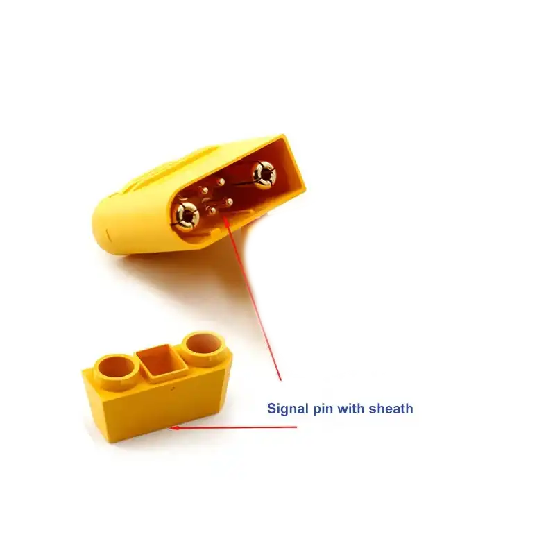 Conector XT120 2+4 Macho