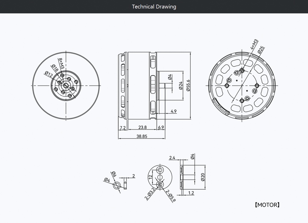 Tmotor VL5009 275KV VTOL