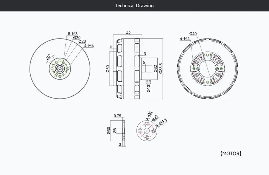 Tmotor VL8015 170KV VTOL
