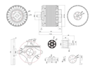 T-motor AT1050 90KV (150CC)