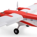 E-flite DHC-6 Twin Otter 1.4m BNF Basic con AS3X+ y SAFE Select Combo con flotadores