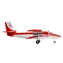 E-flite DHC-6 Twin Otter 1.4m BNF Basic con AS3X+ y SAFE Select Combo con flotadores
