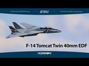 E-flite F-14 Tomcat Twin 40mm EDF BNF Basic