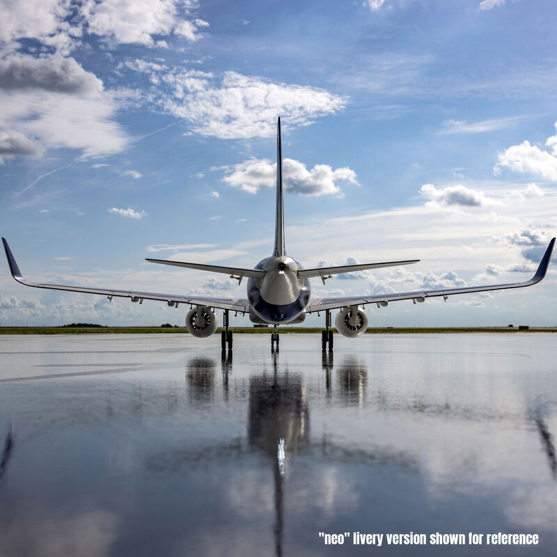 E-flite Airbus A320neo Twin 64mm EDF BNF Basic con AS3X+ y SAFE Select, Base Blanca