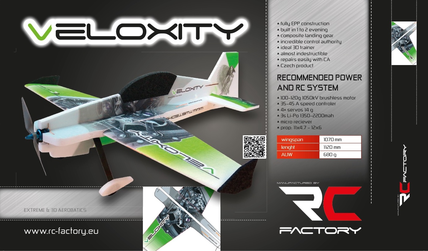 RC Factory Veloxity XL (Rojo)
