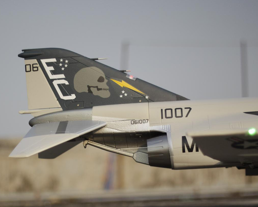 Freewing F-4 Phantom II Ghost Grey 8S 90mm EDF PNP
