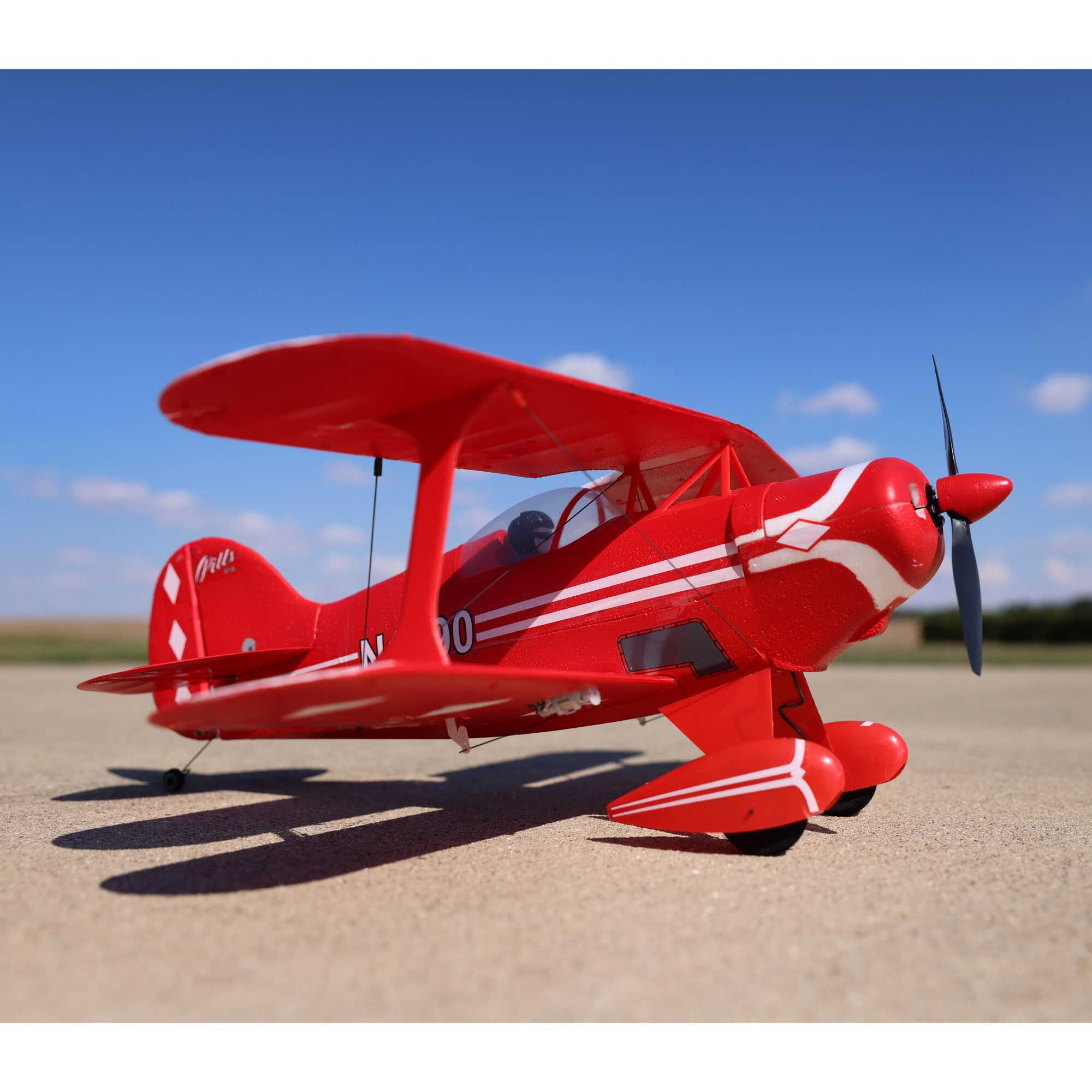 E-flite UMX Pitts S-1S BNF Basic con AS3X &amp; SAFE Select