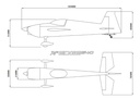 Skywing Edge 540 V2 74&quot; 1870mm (Verde - Gris)