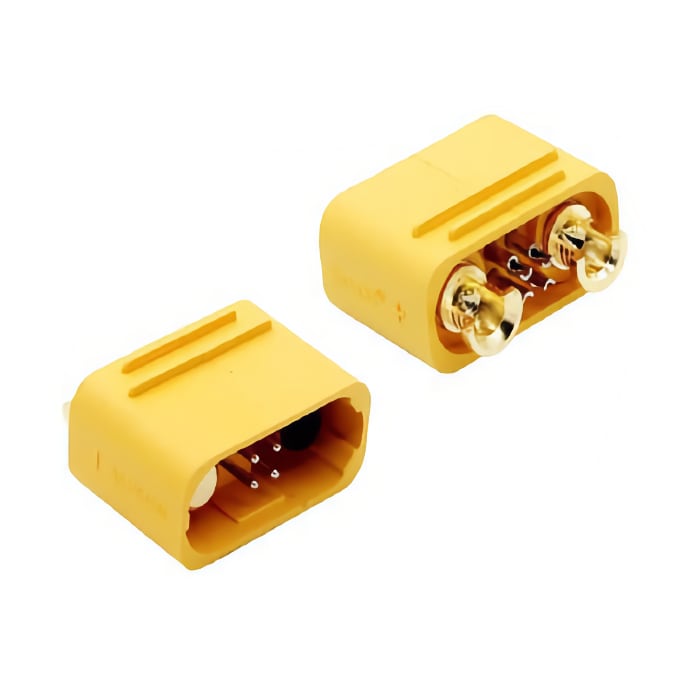 Amass AS150 U Male 2+4 Connector (Anti-spark)