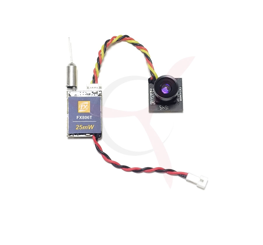 Micro cámara 600 TVL con transmisor 5.8G 25mW - 40CH Raceband