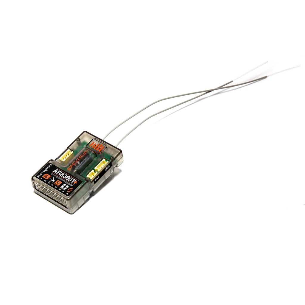 Receptor Spektrum AR8360T+ DSMX 8CH con Estabilizador AS3X+ & SAFE
