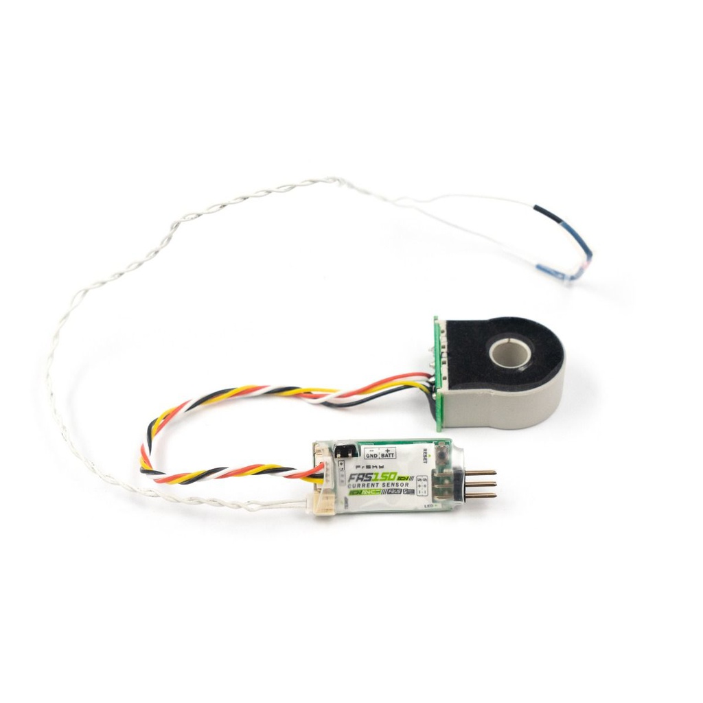 FrSky Current &amp; Temperature Sensor FAS150 ADV 150A S.port - FBUS - Telemetry