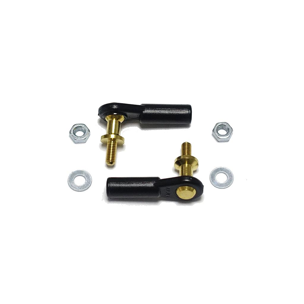 MP JET Ball Link V1 Type  Ø 7mm M4/M3 Long (6pcs)