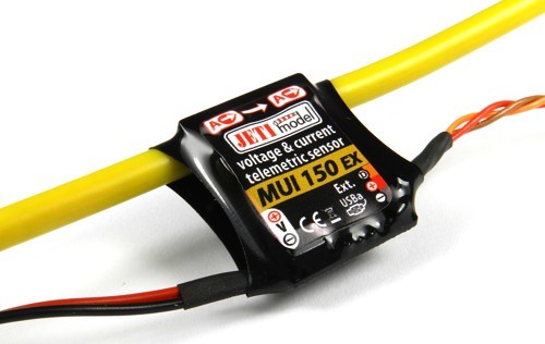 Jeti Telemetry Voltage & Current Sensor MUI150 EX 150A rev. 2