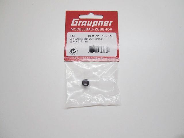 Adaptador Helices Graupner 8 mm a 5.5 mm