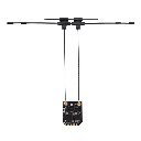 XR4 Gemini Xrossband ExpressLRS Dual Band 2.4/900 Receiver