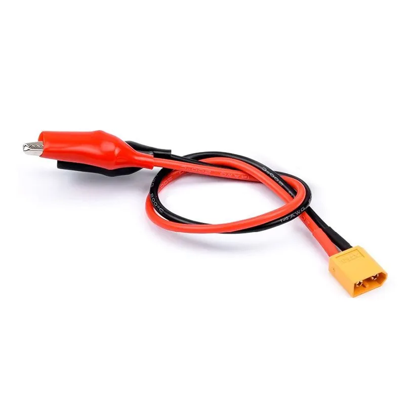 Cable Pinzas Cocodrilo a XT60 Macho (30cm)
