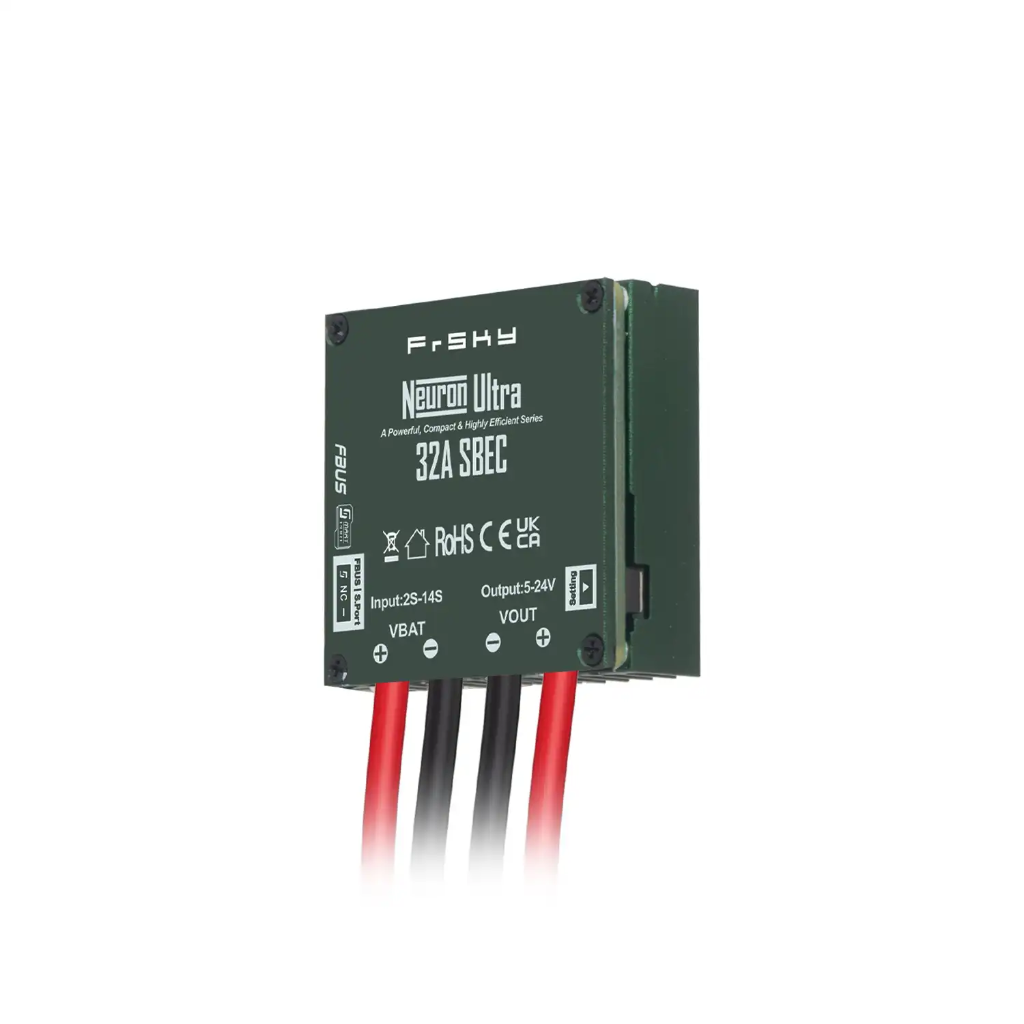 FrSky Neuron Ultra SBEC 2s - 14s 32A con S.Port/FBUS