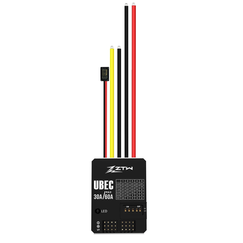 ZTW BEC UBEC 30A 3s - 18s LiPo with Backup