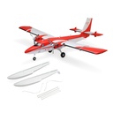 E-flite DHC-6 Twin Otter 1.4m BNF Basic con AS3X+ y SAFE Select Combo con flotadores