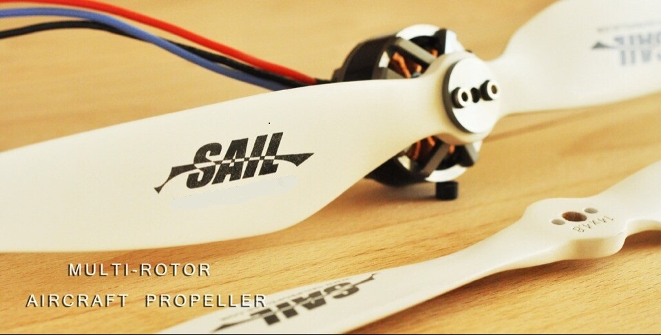 SAIL hélice multicóptero 10x3.3  (pareja CW/CCW)