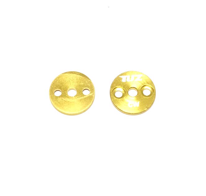 Propeller direct mounting holding-down plate for T-motor and HL motor - gold (Pair)