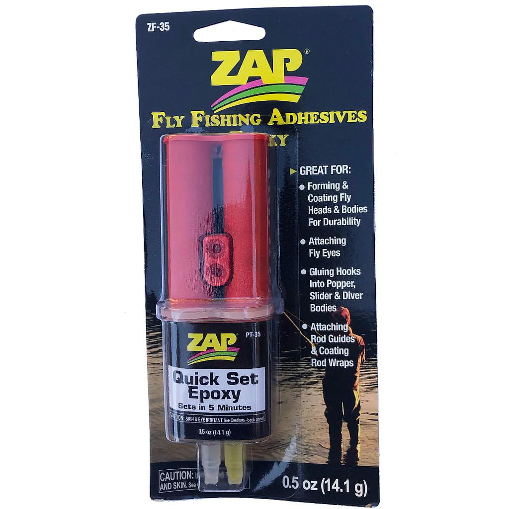 Epoxi Zap Z-EPOXY Fly Fishing 5 minutos Jeringuilla 14.1gr