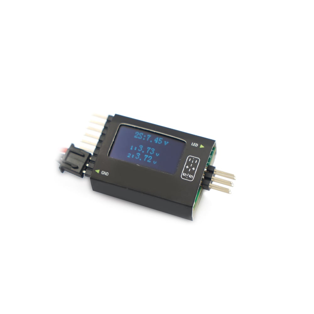 FrSky Sensor de Voltaje LiPo FLVS ADV OLED S.PORT - FBUS