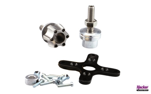 Kit Montaje Hacker A30-M/L/XL V3 (2 Adaptadores)