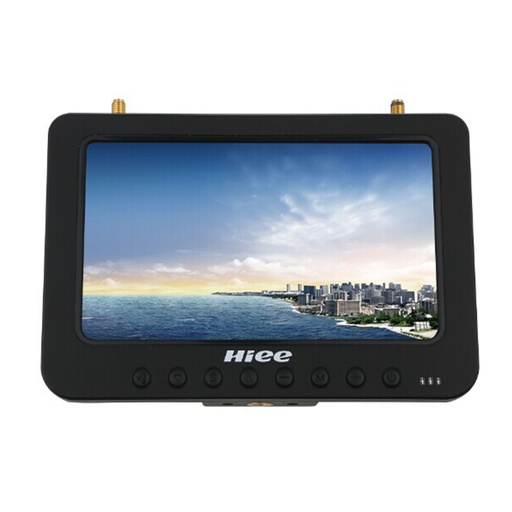 32CH 5.8G Diversity 7" FPV DVR Monitor With Removable Battery