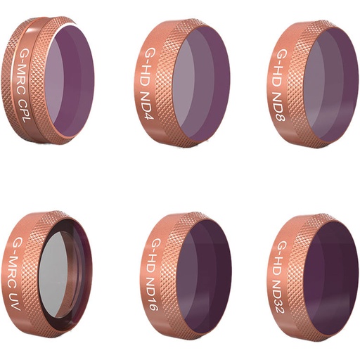 PGYTECH Advanced Lens Filter Kit for DJI Mavic Air (UV / CPL / ND4/8/16/32)