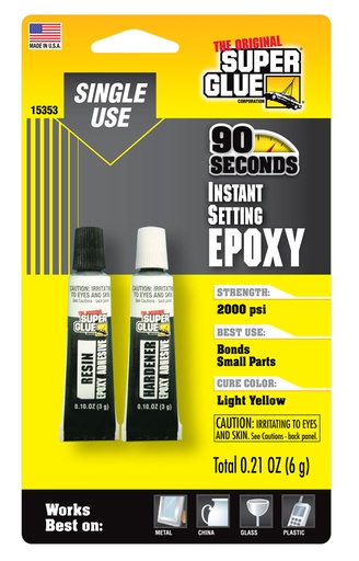 Super Glue Epoxy 90 Second 6g