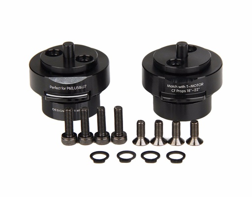 Tmotor Quick Attach - Detach Adapter for 18 - 22" Propeller (Pair)