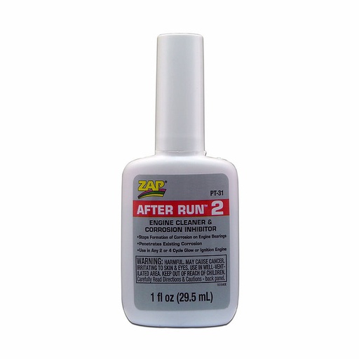 ZAP After RUN 2 Inhibitor & Corrosion Protect For Engines 29.5ml