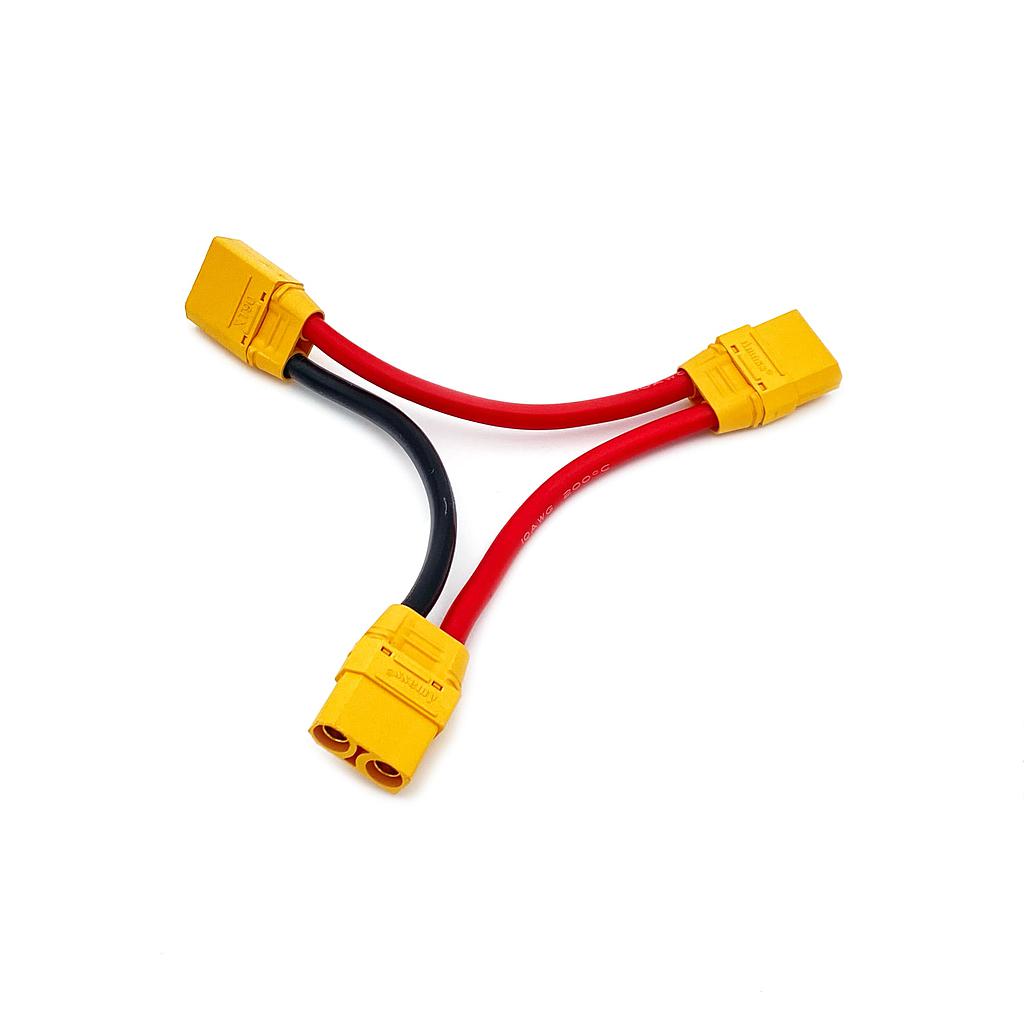 Cable Serie Conector XT90 1 Macho 2 Hembras