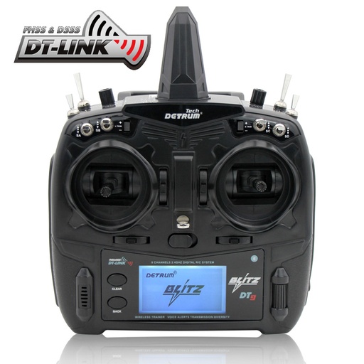 Detrum Smart Blitz DT9 9CH 2.4Ghz + SR86-G with GPS (Autopilot with RTH)