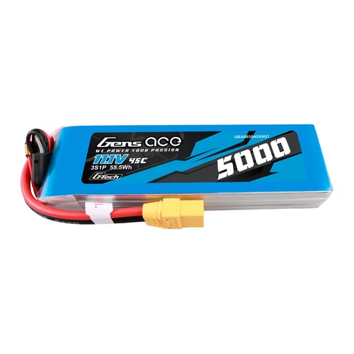 Gens ace G-Tech 5000mAh 11.1V 45C  Lipo Battery