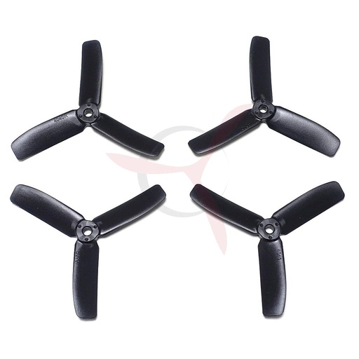 XSH 4040 Tri-blade PC glass color black (2 pairs)