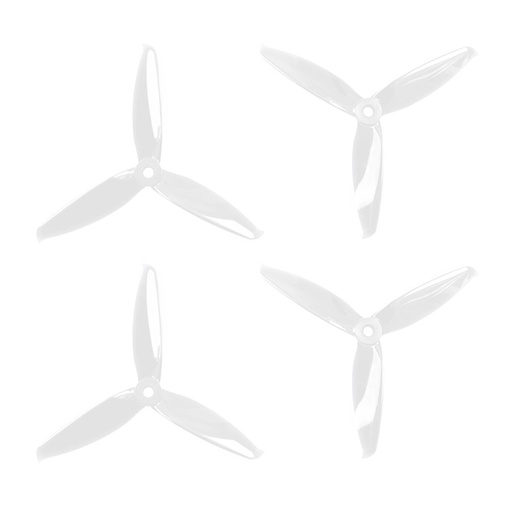 Gemfan Flash Series 5152 3 blade CW & CCW Clear ( 2 pairs)