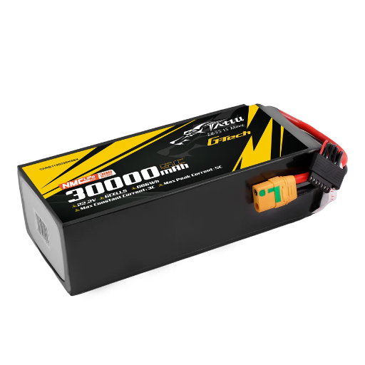 TATTU G-Tech Lipo Battery Semi-solid 300Wh/kg 30000mAh 5C 22.2V 6S1P - XT90-S