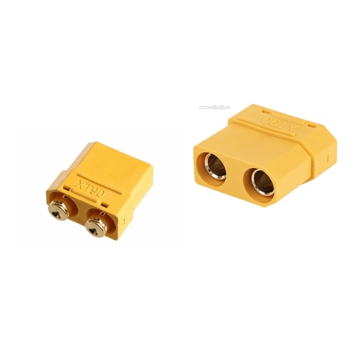 Conector XT90 Hembra para PCB