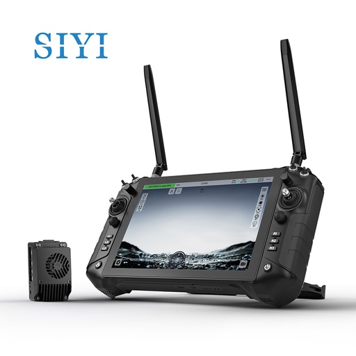 SIYI UniRC 10 Pro Triple Frequency 2.4 & 5 & X GHz 45 KM Screen 10" 1080P High Brightness Touch Digital Transmission 4K