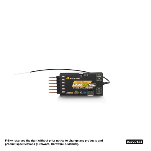 FrSky ARCHER PLUS R6L ACCESS / ACCST 6 CH SBUS