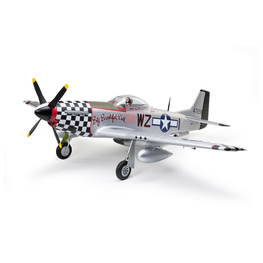 E-flite P-51D Mustang 'Big Beautiful Doll' 1.5m BNF Basic con AS3X+ y SAFE Select