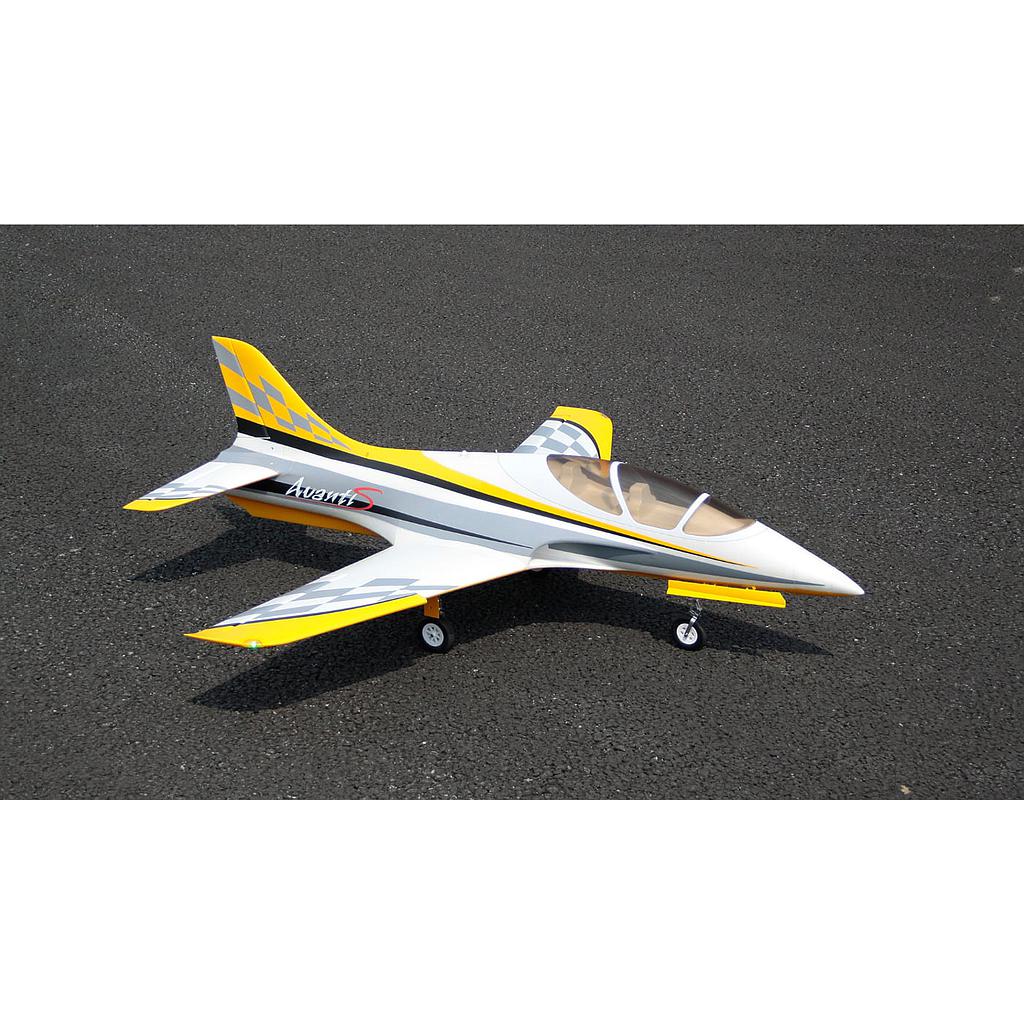 Freewing Avanti S 80mm EDF Ultimate Sport Jet PNP Deluxe Edition (Yellow)