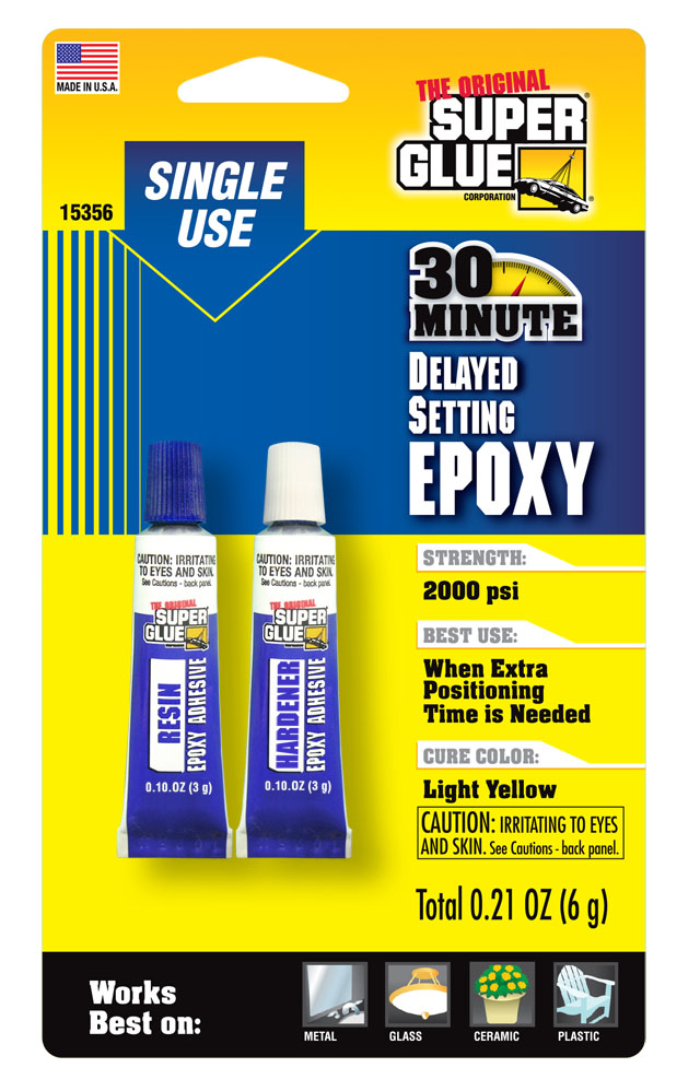 Super Glue Epoxi 30 Minutos 6g